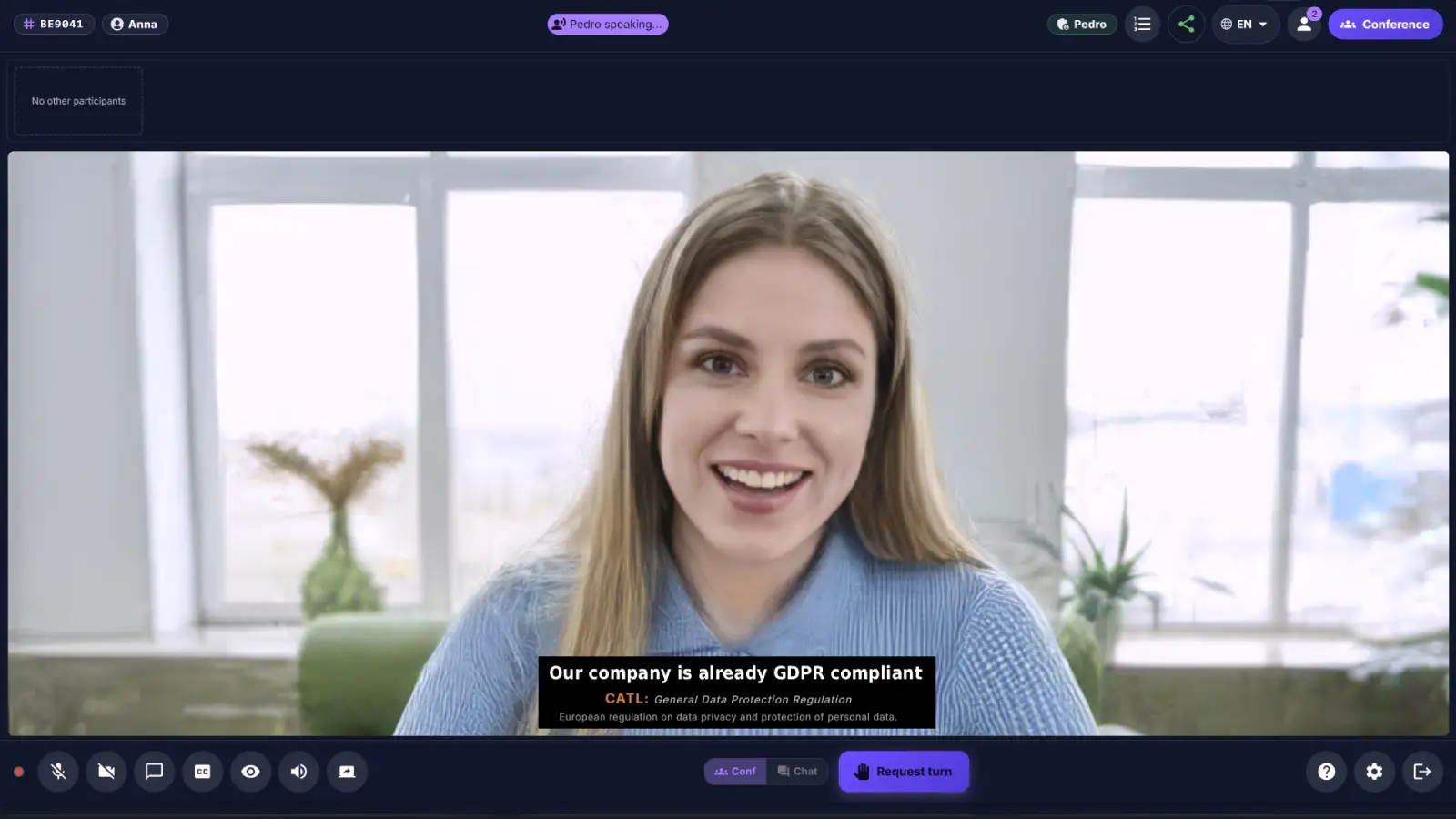 Captura de pantalla de goMeetalk
