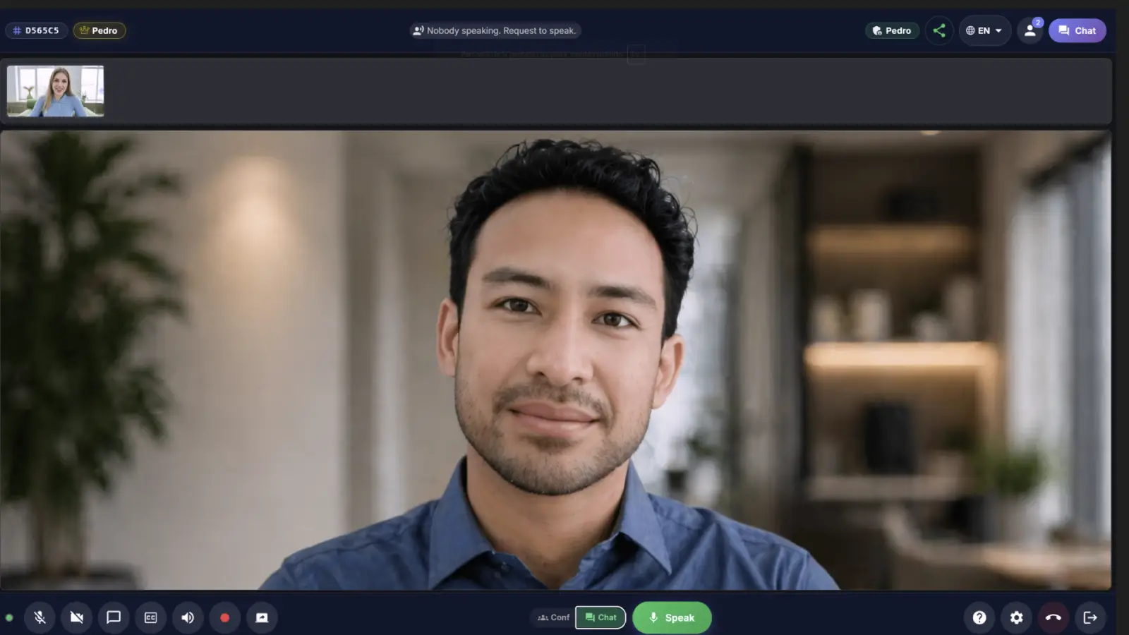 Captura de pantalla de goMeetalk